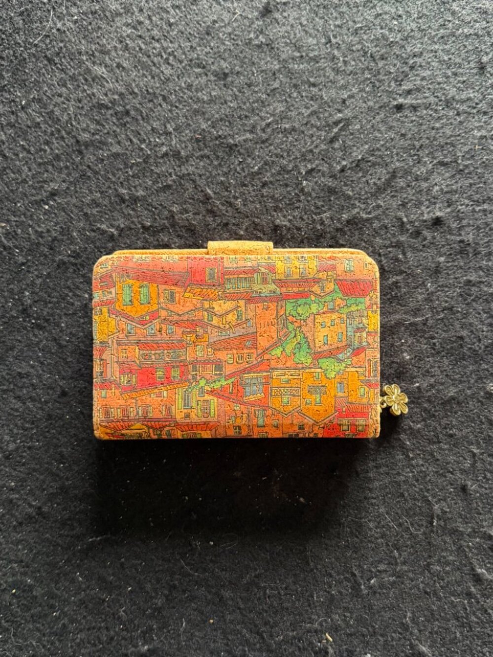 2 – Cork ‘Mediterranean’ Print Wallets - Picture 3 of 11